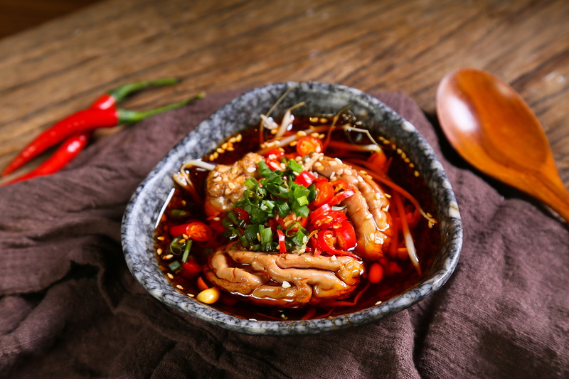冒菜脑花